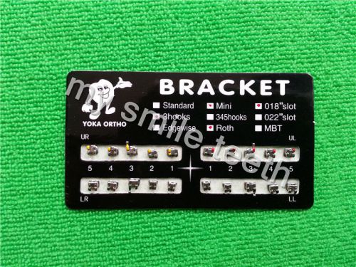 10 Kits Dental Metal Brackets Mini Roth 0.018&#034; slot 3 with Hooks Bracket