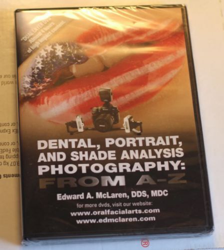 Dental photography shade analysis and photoshop dvd - free shipping to usa for sale