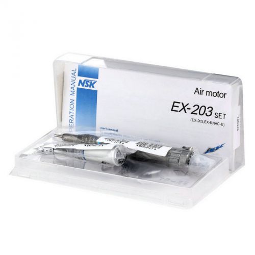 Nsk dental slow low speed handpiece complete kit ex-203 set 4h e-type us seller for sale