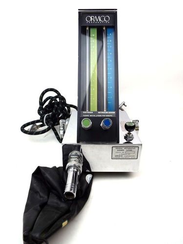 Ormco 74900 Dental Nitrous Oxide N2O Flowmeter Monitoring System Unit