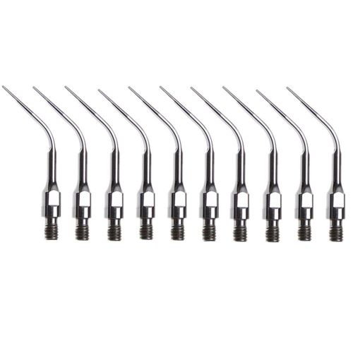 10pc Dental Ultrasonic Piezo scaling Scaler Tips fit Sirona Handpiece GS3