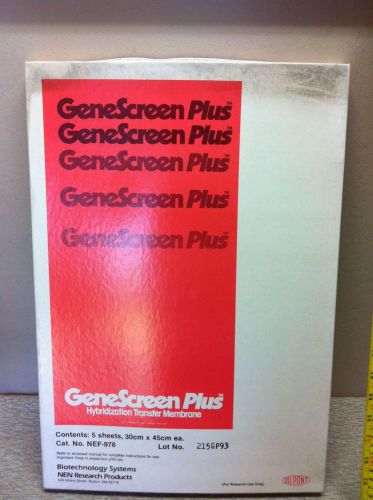 Dupont GeneScreen Plus Hybridization Transfer Membrane NEF-976