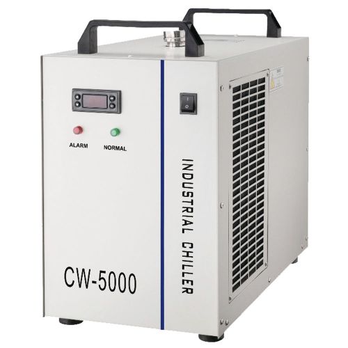 Cw-5000dg industrial water chiller for co2 laser tube cooling ac110v 1p for sale