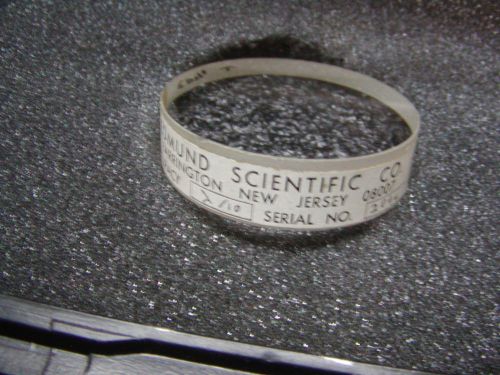 Edmund Scientific Co. Optical Lens w/Original Case