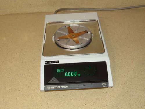 METTLER PM100 PM 100  ANALYTICAL SCALE /  BALANCE