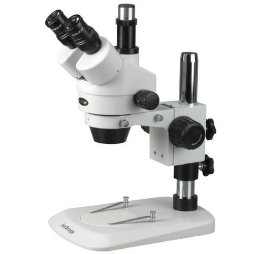7x-45x trinocular industrial inspection zoom stereo microscope for sale