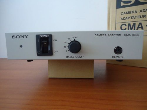 Sony cma-d3ce ac/dc power adaptor for sony dxc series cameras = n e w = for sale