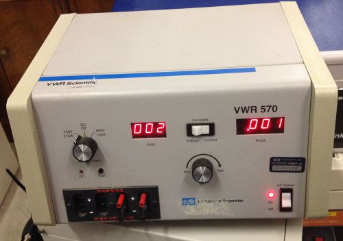 VWR Scientific 570 Electrophoresis Power Supply