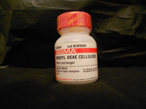 Benzyl DEAE Cellulose Anion Exchanger, Sigma B-2654, 5g, Factory-Sealed