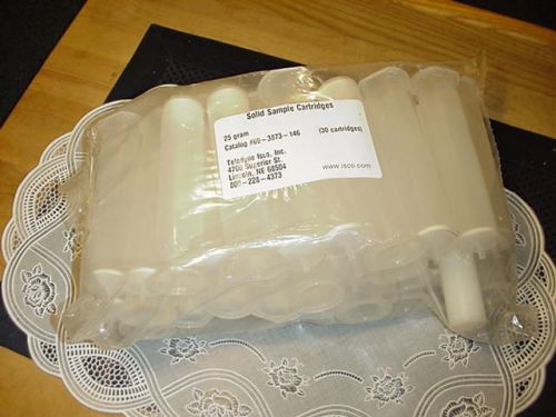 Teledyne ISCO 69-3873-146 Solid Sample 25G Cartridges Package of 30 Sealed Bag