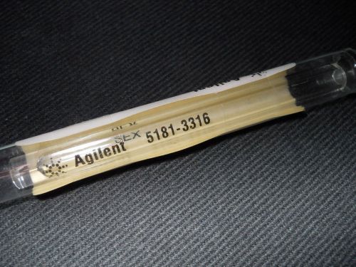 Agilent Glass 4mm ID Deactivated Single Taper Splitless Inlet Liner, 5181-3316