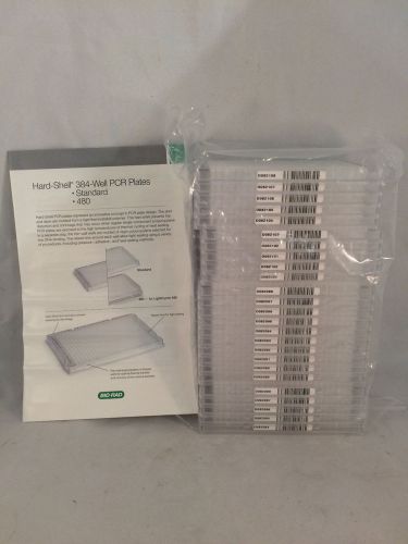 Bio-Rad Package of 25 384-Well PCR Plates Hard Shell HSP-3805