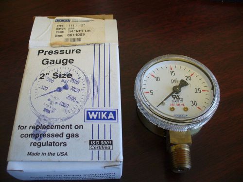 Wika Instrument Type 111.11 Pressure Gauge, 2&#034;