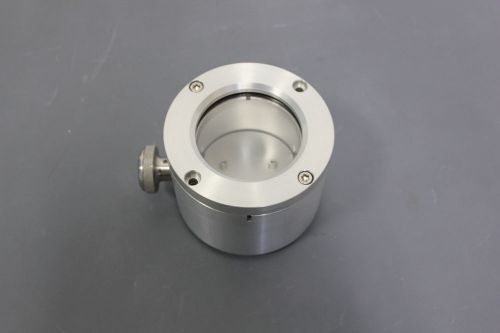 LARGE NEW HIGH VACUUM/SPUTTERING CHAMBER VIEW PORT SIGHT GLASS    (C1-4-34H)