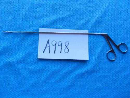 Aesculap Surgical ENT Micro Laryngeal Cup Forceps Straight Jaws 25cm OP304