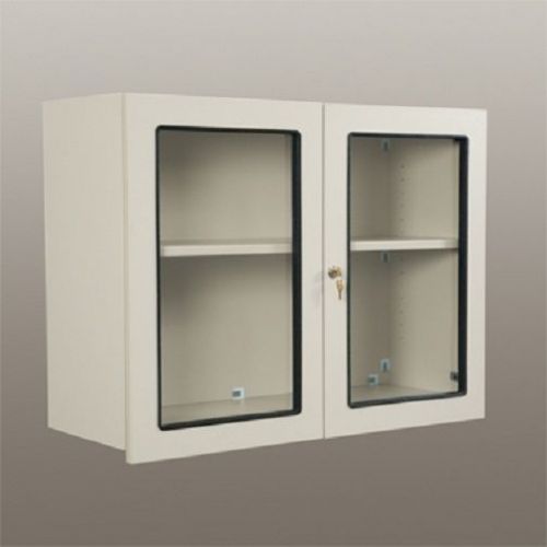 Health care logistics wall cabinet with windows and lock-1 each - beige for sale
