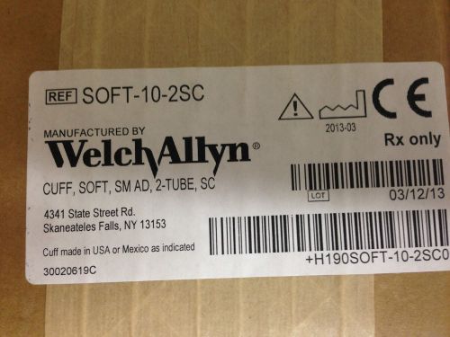Welch Allyn Flexiport Adult Blood Pressure Cuff Size 10 (SOFT-10-2SC)