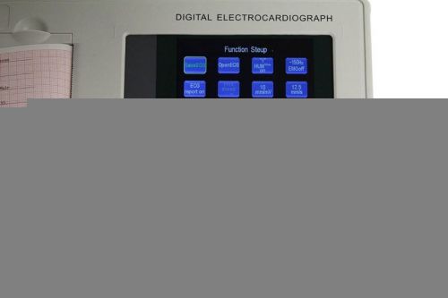 2014 New SALE Hot model 3-channel Electrocardiograph ECG Machine EKG Machine