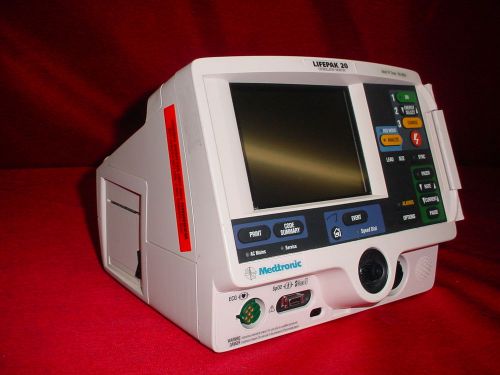 Medtronic lifepak 20 patient cardiac heart medical training monitor for sale