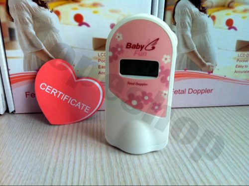 Gel Plus*Fetal Doppler Fetal Heart Monitor+LCD display Pregnant baby monitor