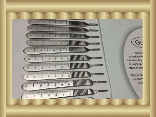 12 b.p scalpel handle with scales surgical dental veterinary instruments for sale