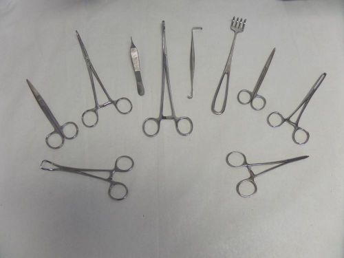 *10 Pieces* Assorted Medical/Surgical Instruments *See Pics*