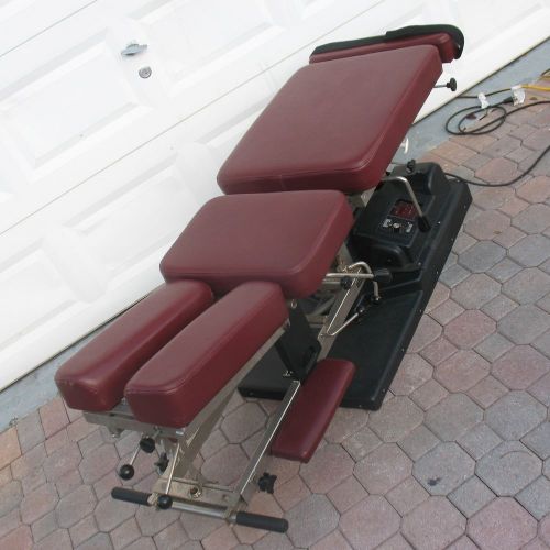 Titan apollo chiropractic table auto flextion elevation great condition for sale