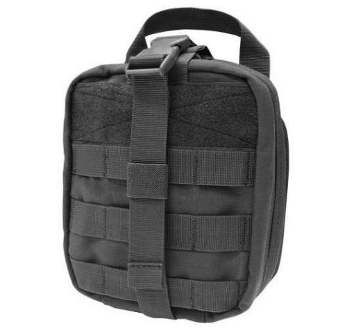 Condor - tactical rip-away emt pouch - black - large first aid bag - #ma41 for sale