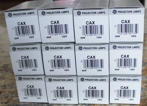 12 Projection Lamps CAX 50W 130V