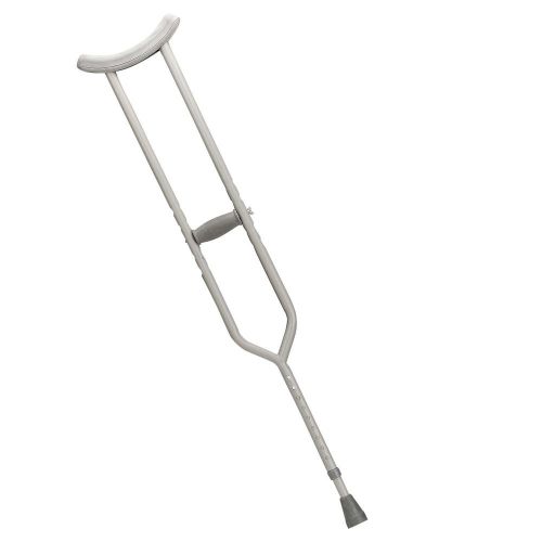 Drive Medical Bariatric Heavy Duty Crutches, Gray, Tall Adult