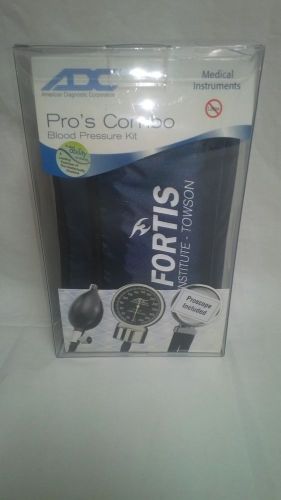 ADC Pro&#039;s Combo Stethoscope BLOOD PRESSURE KIT- NEW- Navy 768-660-11ANFIT