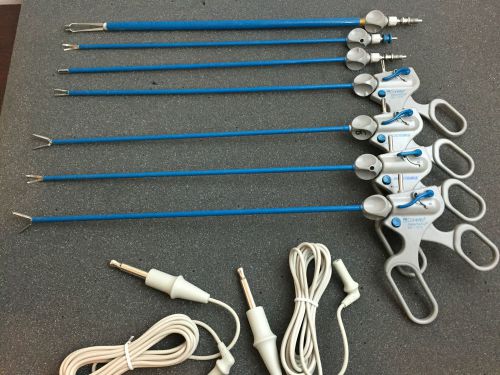 13-piece Set Conmed CLICKLINE® Rotating laparoscopic Instruments electrosurgical