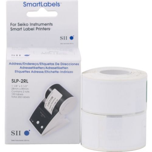 SEIKO (SMART LABEL PRINTERS) SLP-2RL SEIKO INSTRUMENTS 260-LABELS 1-1/8 X 3-1...