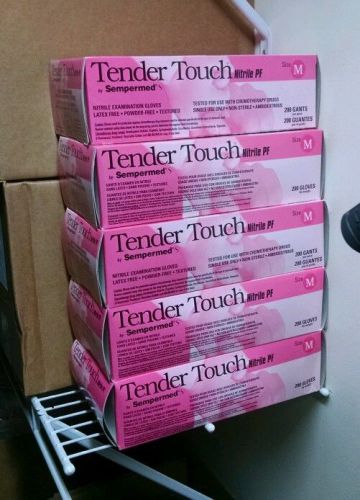 Sempermed Tender Touch Nitrile PF Exam Gloves TTNF203 Med. 1000 count Case
