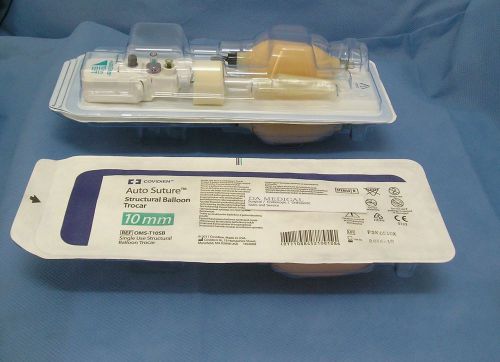 Covidien AutoSuture Structural Balloon Trocar OMST10SB, In Date, Three Unit
