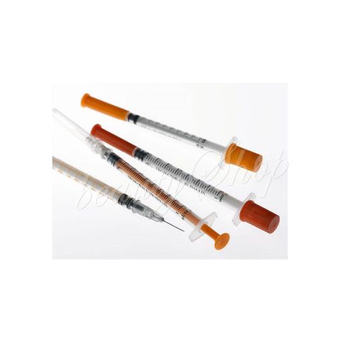 Troge Trojector-U100 Hypodermic Sterile Syringe 1ml Combined with 27G 29G Needle