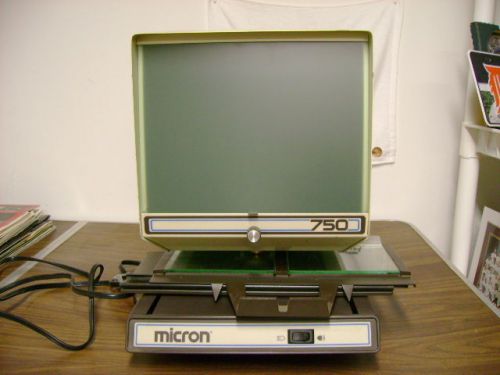 Micron 750 Microfiche reader