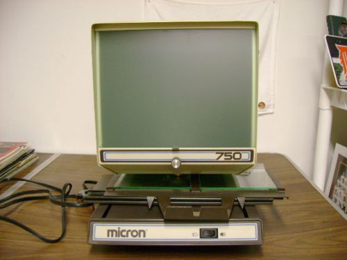 Micron 750 Microfiche reader
