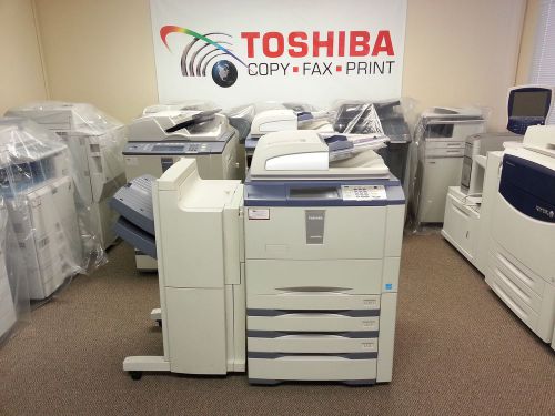 Toshiba e-studio 655se copier-printer-scanner. stapling finisher included for sale
