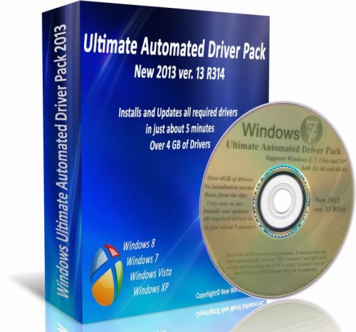 BEST NEWEST DRIVER Pack DVD 2013 for ANY Microsoft Windows 8 7 Vista XP device