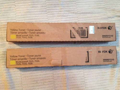 Xerox Yellow Toner 006R01510 WorkCentre 7525, 7530, 7535, 7545, 7556