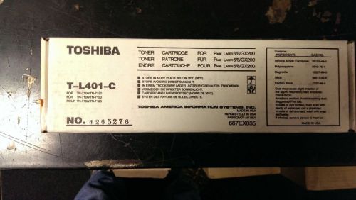 New Genuine Toshiba T-L401-C Toner Cartridge TN-7100 TN-7120