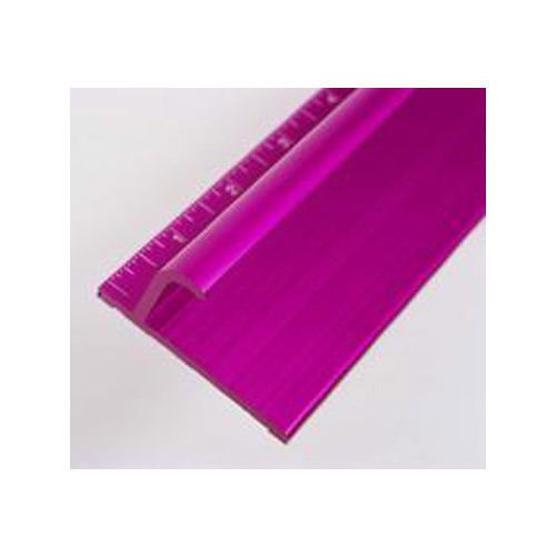 Drytac 96&#034; steel edge purple safety ruler - acc9080 free shipping for sale
