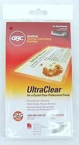 GBC UltraClear HeatSeal Thermal Laminating 23 Pouches - Letter Size