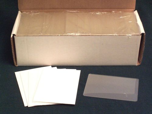 3 BOXES of:  10 Mil JUMBO Pouches Qty 500 2-15/16 x 4-1/8 Hot Lamination Sleeve