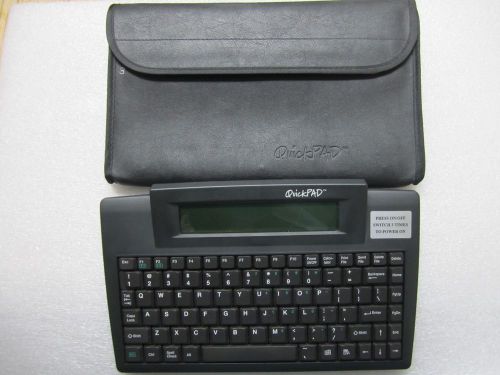 Blak QuickPAD &amp; wireless keyboard H45 Technology With Bag