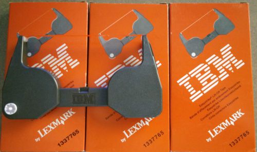 Lot of 3 IBM by LEXMARK EASYSTRIKE LIFT-OFF TAPES - NEW IN BOXES, #1337765