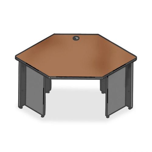 Lorell llr67576 67000 series cherry/ccl modular desking for sale