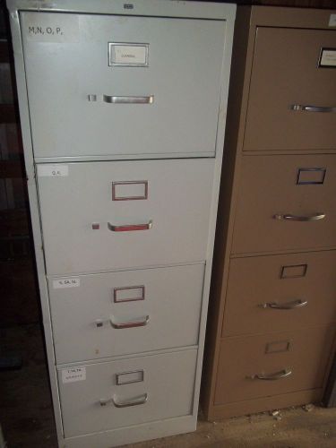 Office Vertical File Cabinet 4 Drawer Steel 18&#034;Wide x 52&#034; Tall x 26 1/2&#034; Deep
