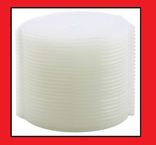 25 PACK 5MM CLEAR CLAM SHELL, CD, DVD, BLU-RAY DISC, CD-R, DVD-R   STORAGE CASES